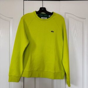Lacoste Crew Neck Piqué Sweatshirt
